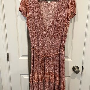 American eagle faux wrap dress